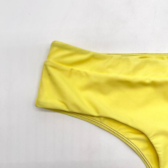 FREE PEOPLE MOVEMENT ABYSSE Swim Malia Surf Bottom Womens Medium Yellow NEW - Picture 6 of 14